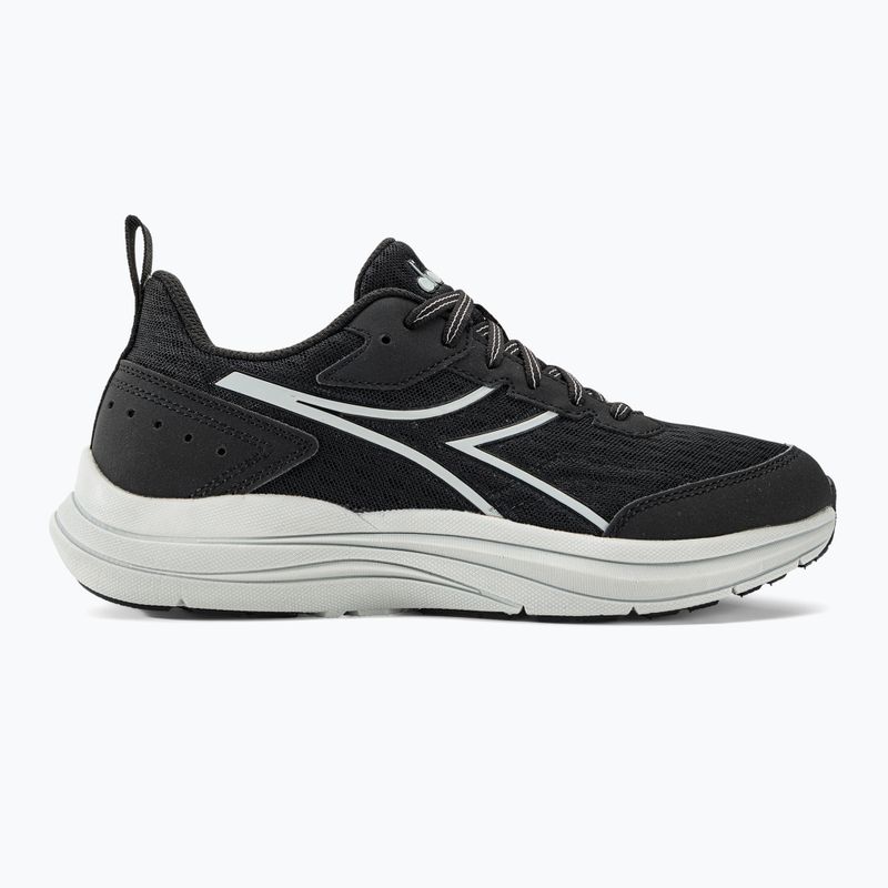 Women's running shoes Diadora Snipe black/glacier gray 2