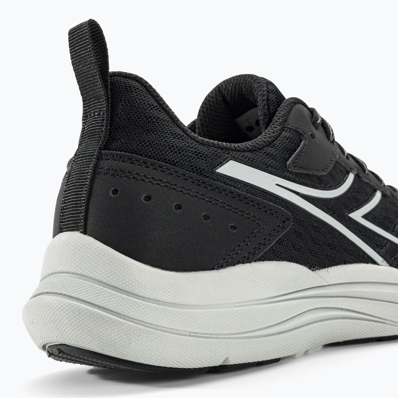 Women's running shoes Diadora Snipe black/glacier gray 9
