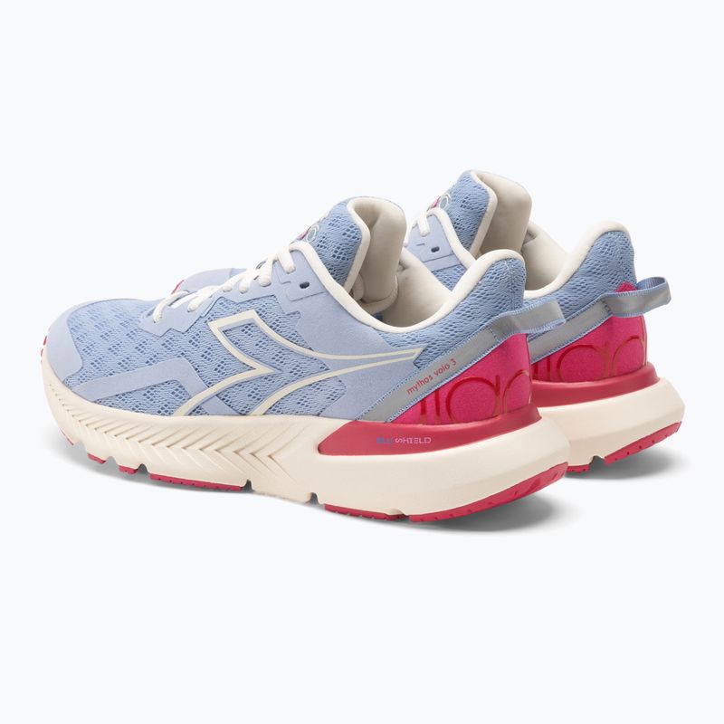 Women's running shoes Diadora Mythos Blushield Volo 3 kentucky blu/whisper white 3