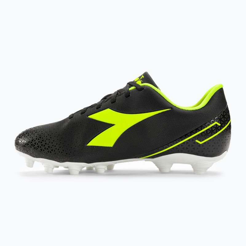 Men's Diadora Pichichi 6 MG14 black/yellow fi dd/white football boots 10