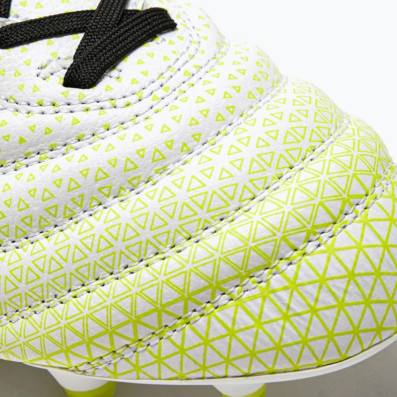 Men's Diadora Brasil Elite Tech GR ITA LPX football boots white/black/fluo yellow 15