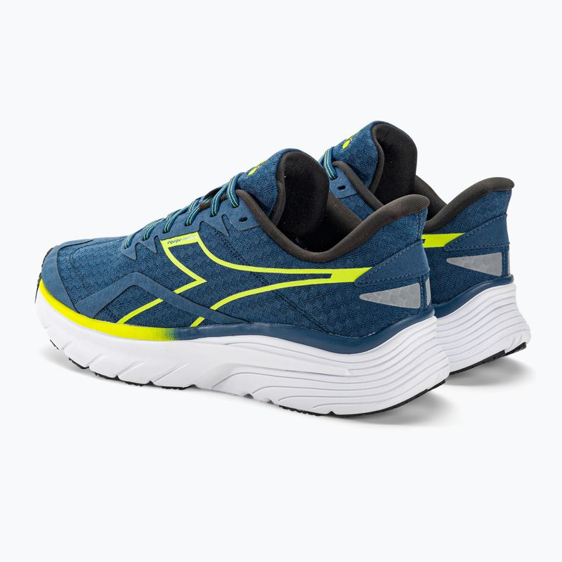 Men's running shoes Diadora Equipe Nucleo bl opal/evening primrose/white 3