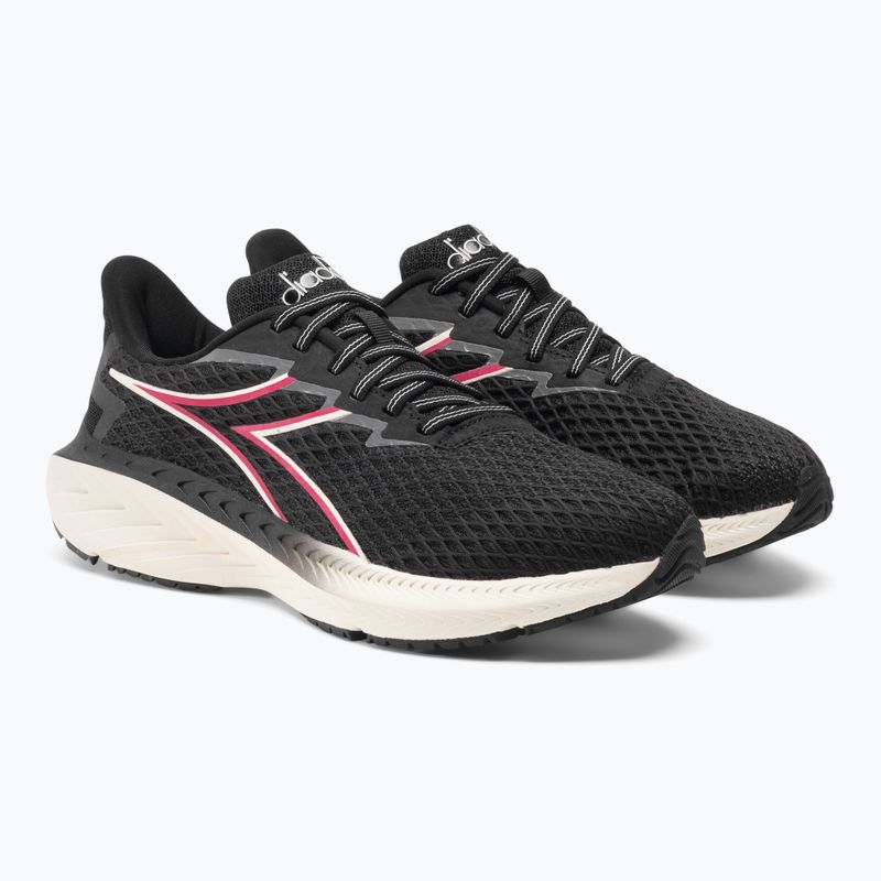 Women's running shoes Diadora Strada black/whisper white 4