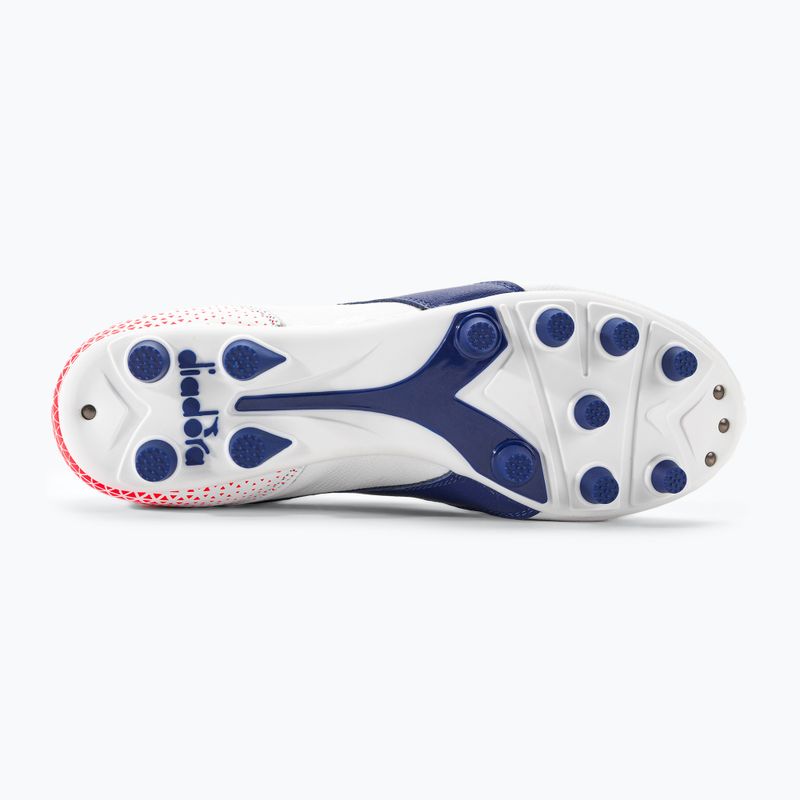 Men's football boots Diadora Brasil GR LT+ MDPU white/navy 5