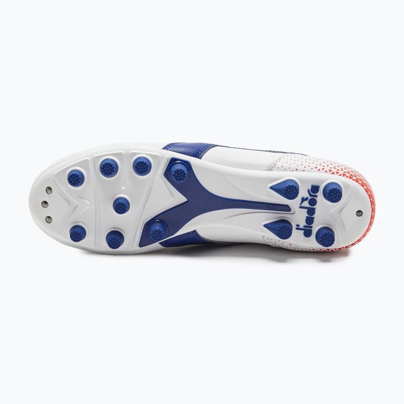 Men's football boots Diadora Brasil GR LT+ MDPU white/navy 14