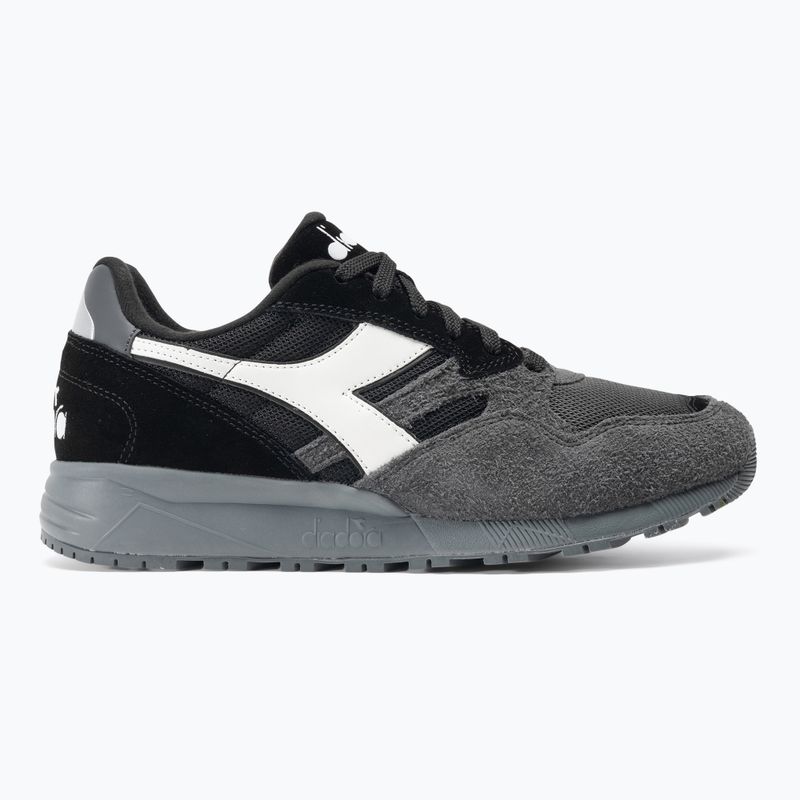 Diadora N902 Hairy Suede black/black shoes 2
