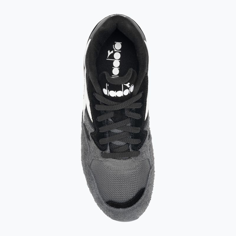 Diadora N902 Hairy Suede black/black shoes 6