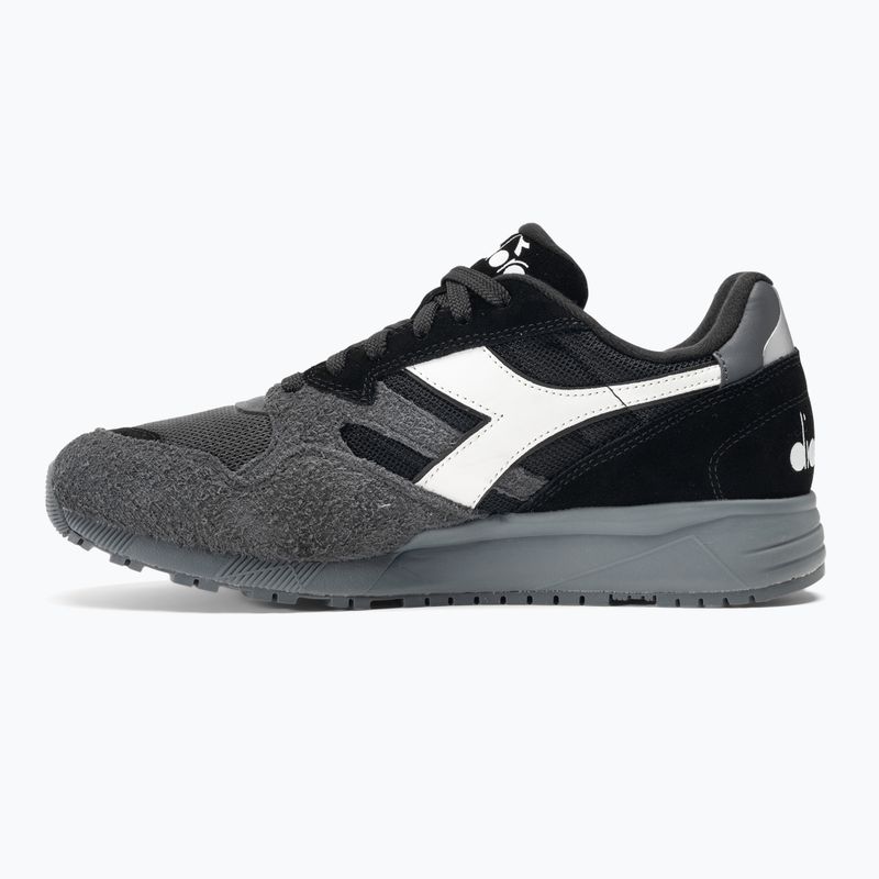 Diadora N902 Hairy Suede black/black shoes 10
