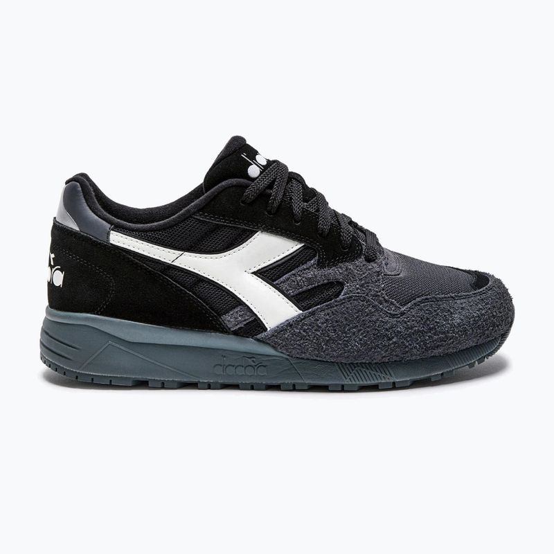 Diadora N902 Hairy Suede black/black shoes 11