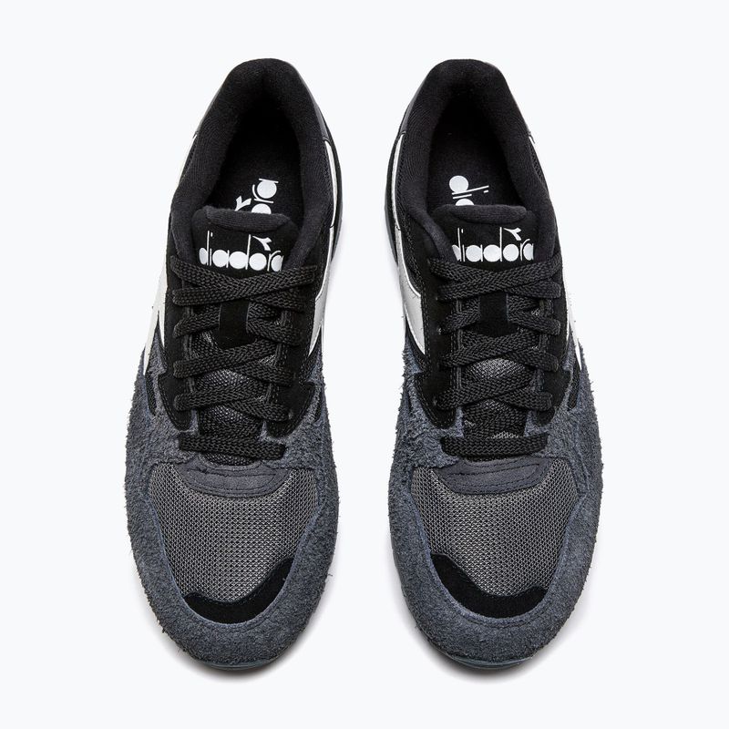 Diadora N902 Hairy Suede black/black shoes 13