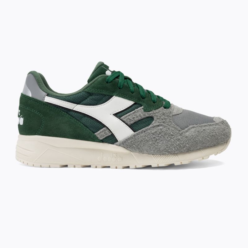 Diadora N902 Hairy Suede black/white/lunar rock/eden shoes 2