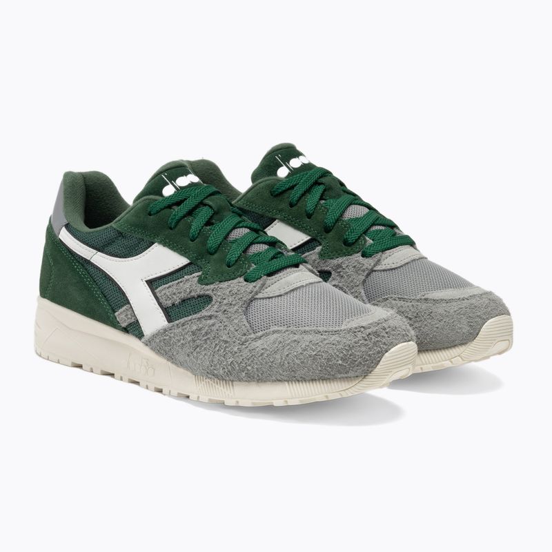 Diadora N902 Hairy Suede black/white/lunar rock/eden shoes 4