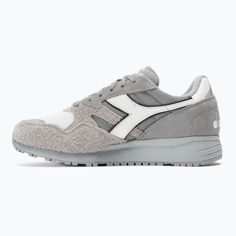Diadora N902 Hairy Suede melange grey shoes 10