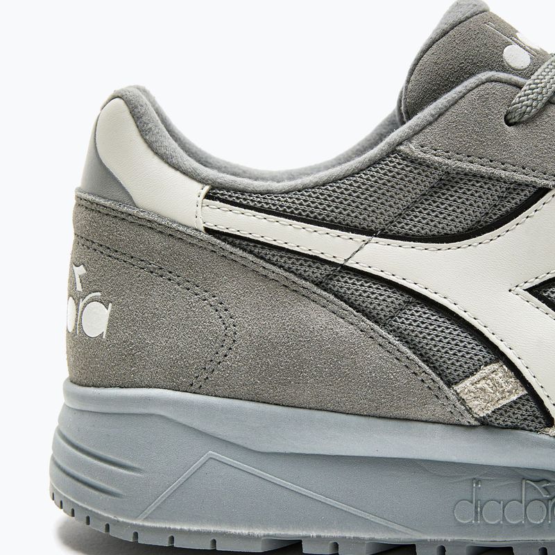 Diadora N902 Hairy Suede melange grey shoes 15