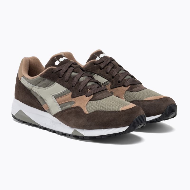 Diadora N902 vetiver/slate black shoes 4