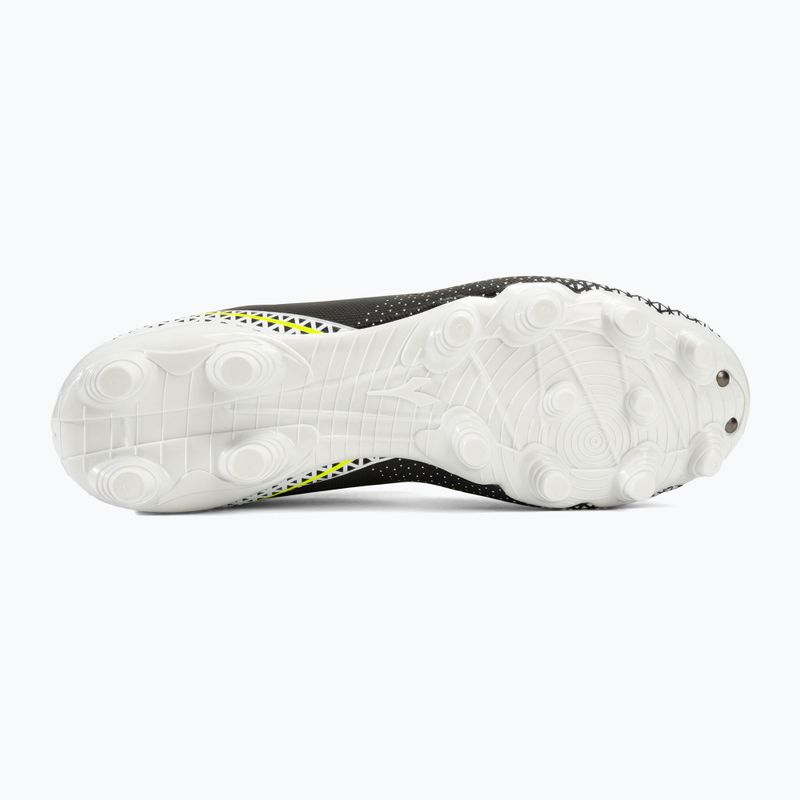Men's Diadora Pichichi 6 MG14 black/yellow fluo/white football boots 4