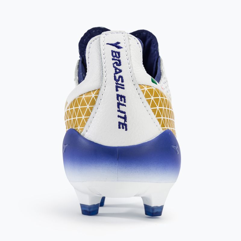Men's Diadora Brasil Elite Tech GR ITA LPX football boots white/blue/gold 6