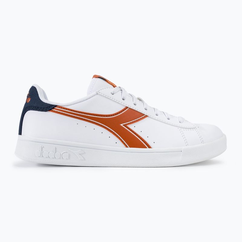 Diadora Torneo Athletic bianco/marrone cotto shoes 2