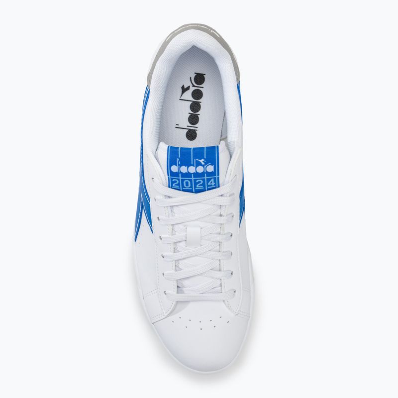 Diadora Torneo Athletic bianco/blu campana shoes 5