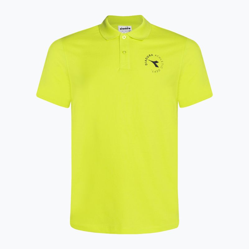 Diadora Essential Sport men's polo shirt giallo enotera