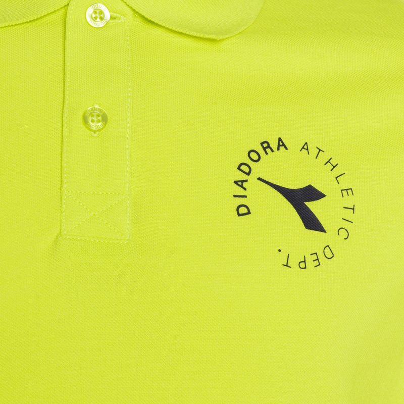 Diadora Essential Sport men's polo shirt giallo enotera 3