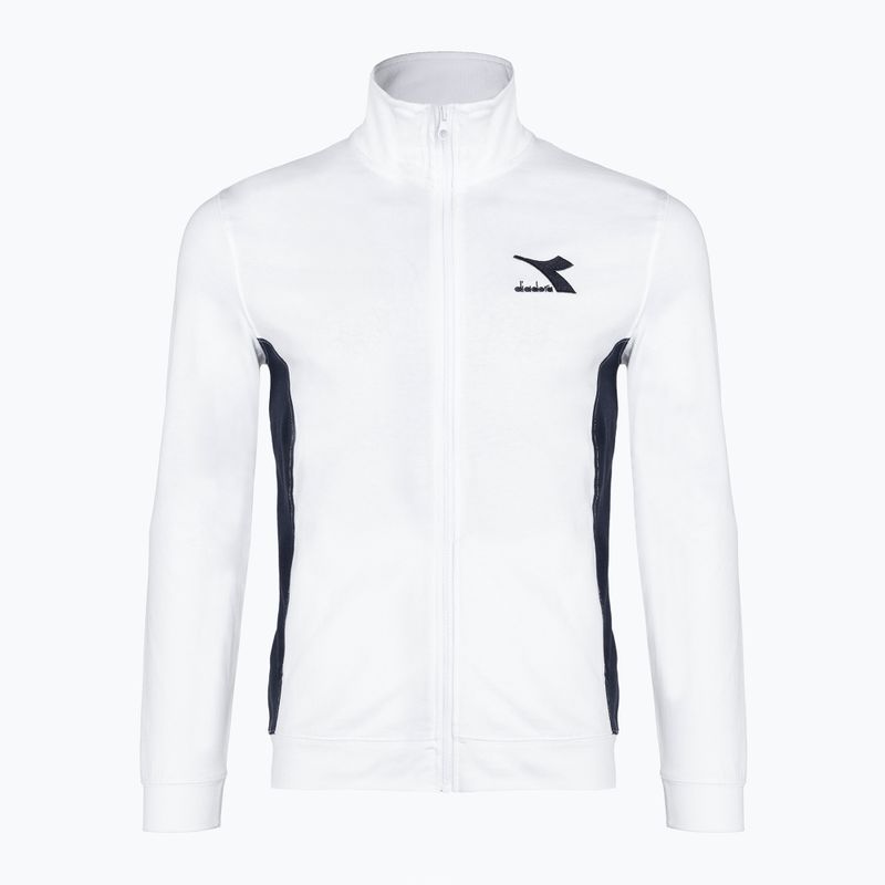 Men's tracksuit Diadora Tracksuit FZ Core bianco ottico 3