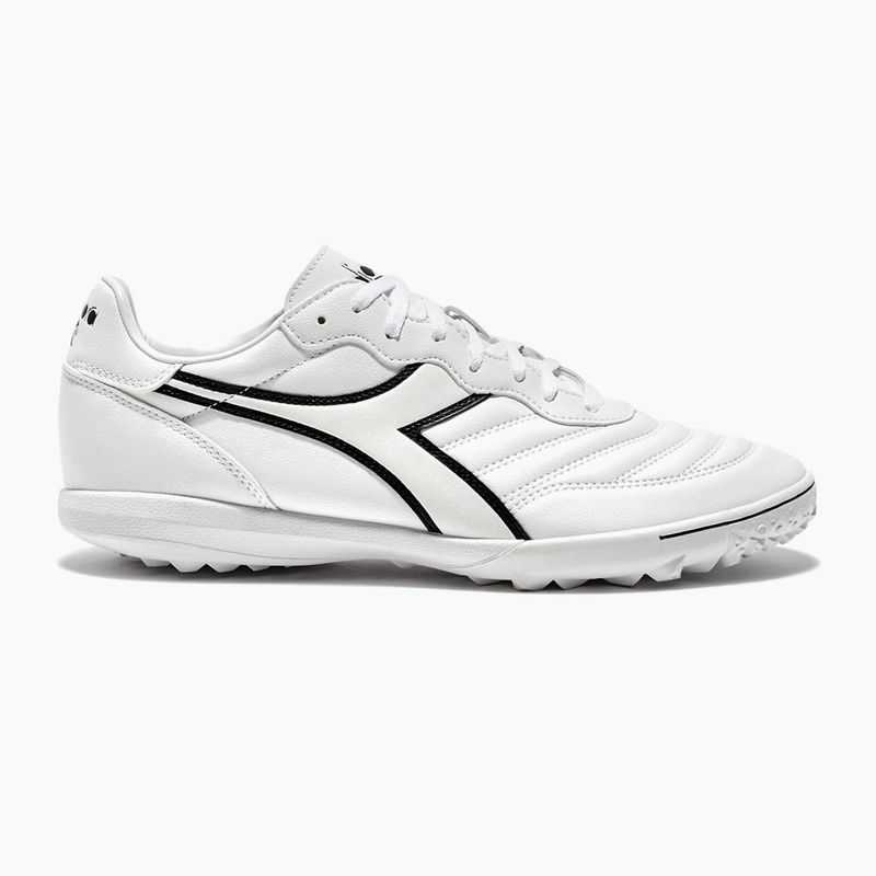 Men's football boots Diadora Brasil R TFR white/black 8