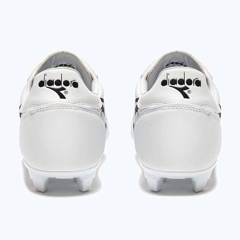 Men's Diadora Brasil R LPU football boots white/black 9