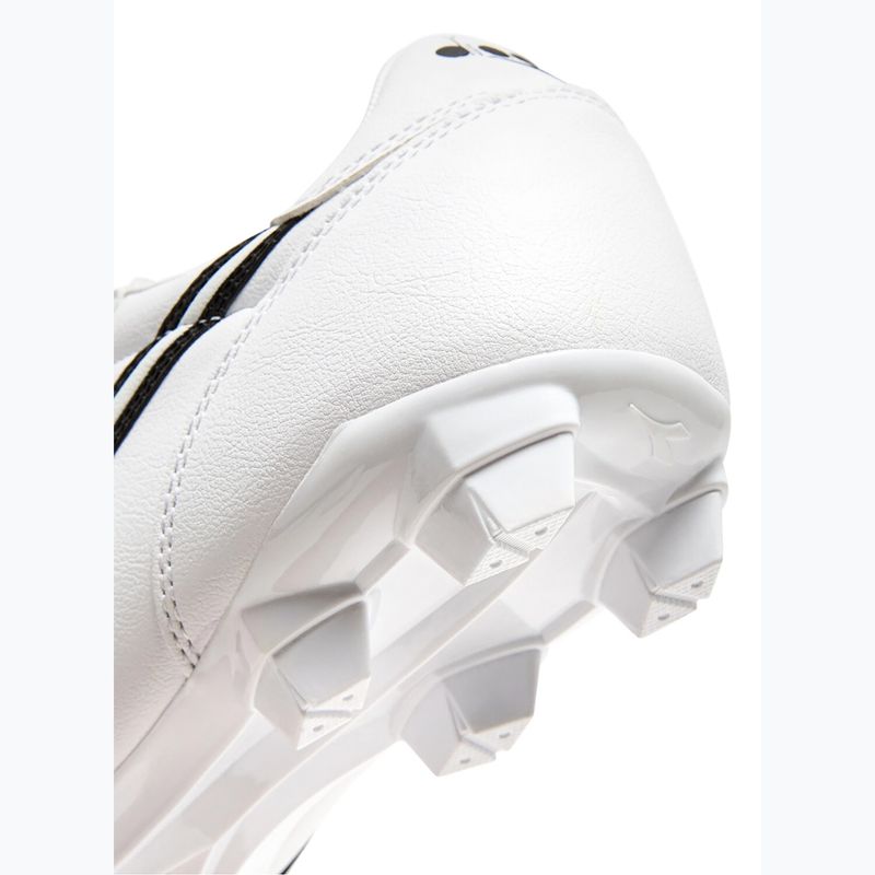 Men's Diadora Brasil R LPU football boots white/black 13