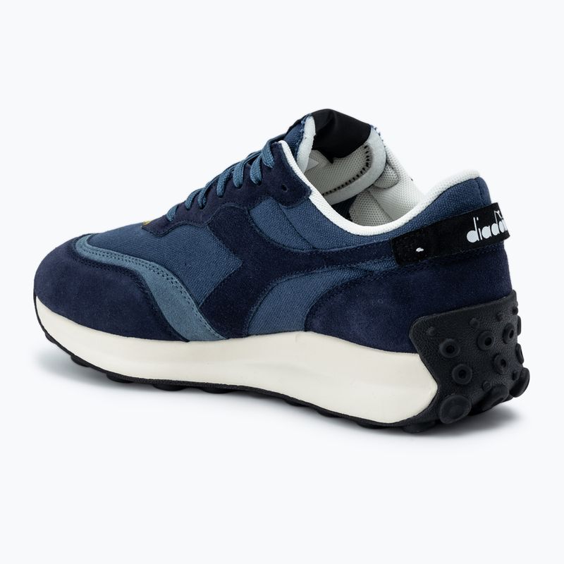 Diadora Race Suede SW dark blue/faded denim shoes 3