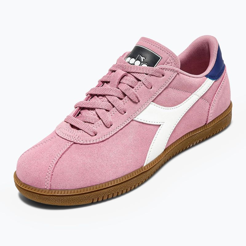 Diadora Tokyo pink orchid smoke shoes 8