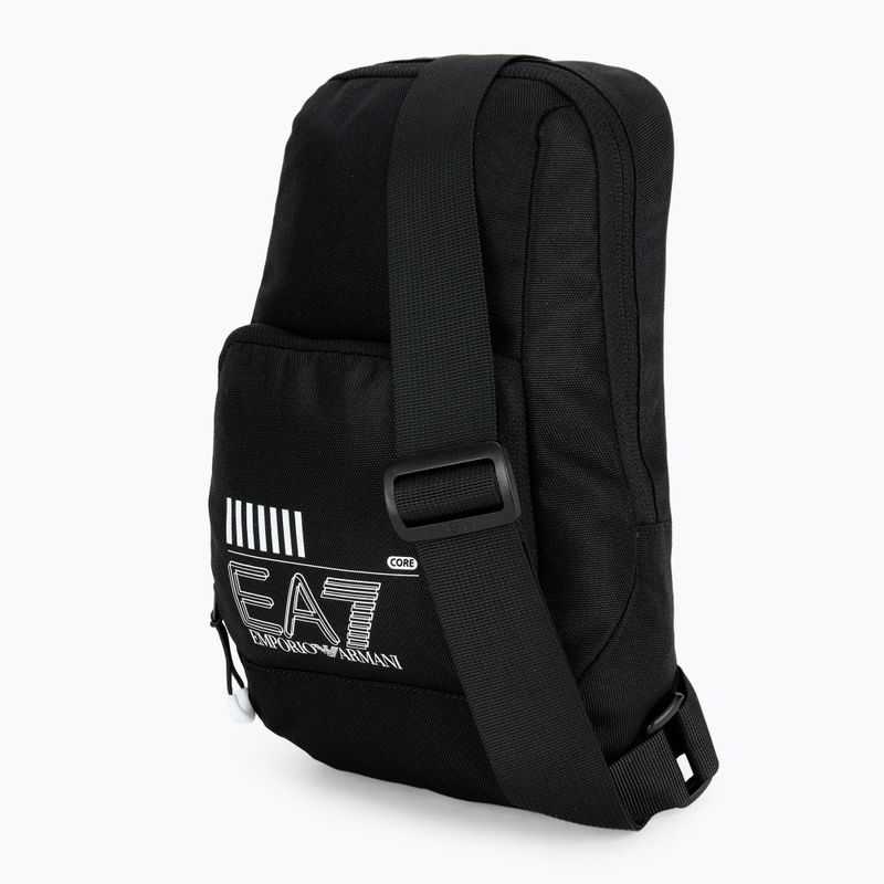 EA7 Emporio Armani Train Core 2.5 l black/white logo pouch 2
