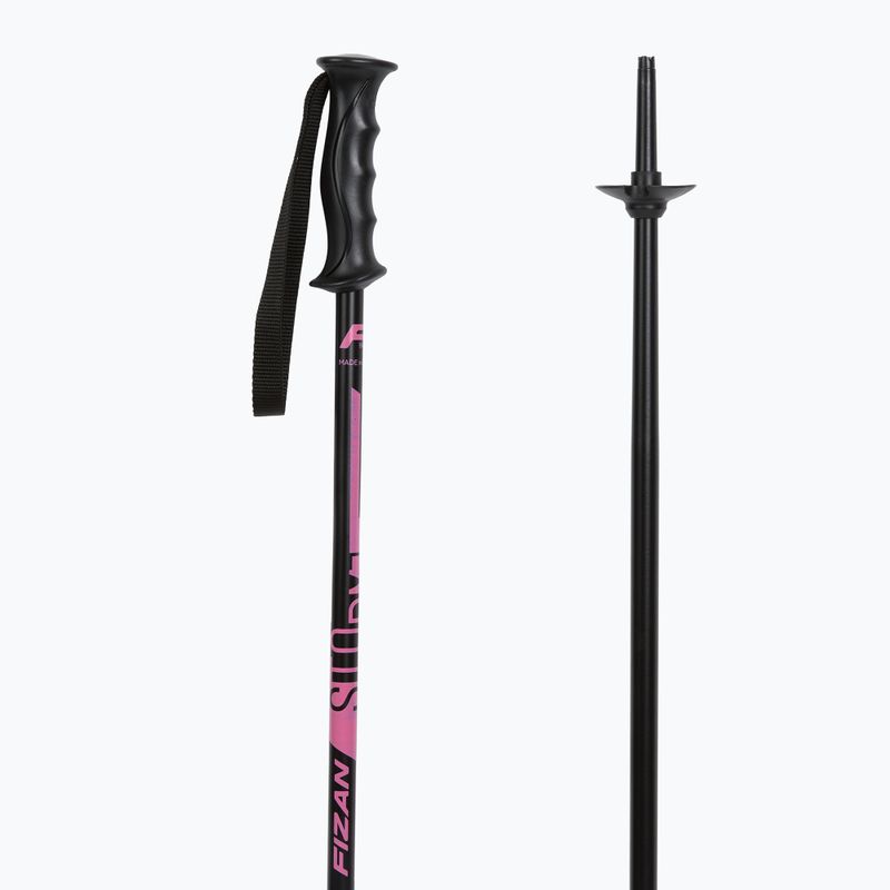 Children's ski poles Fizan Storm Jr pink 3