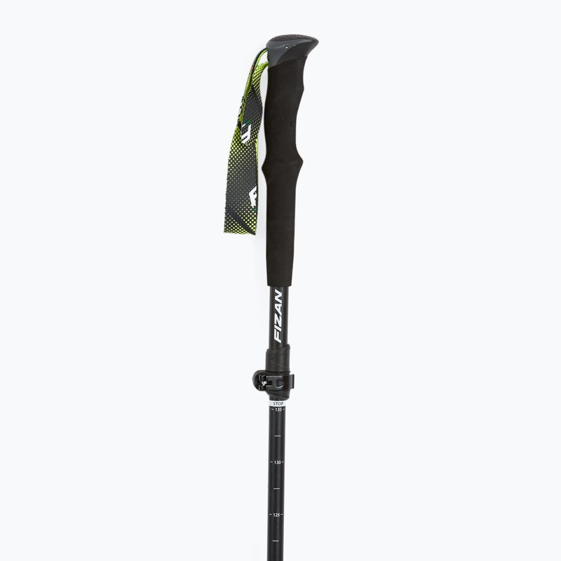 Nordic walking poles Fizan Ultrax Alu yellow 2