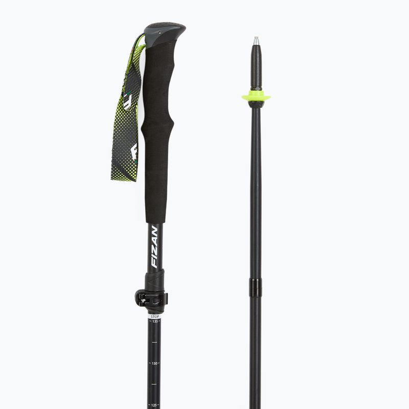 Nordic walking poles Fizan Ultrax Alu yellow 3
