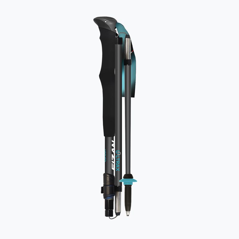 Fizan Ultrax Carbon light blue trekking poles 3