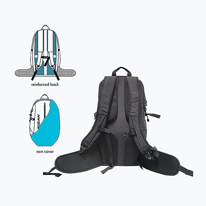 Hiking backpack Fizan Active 28 l black 3