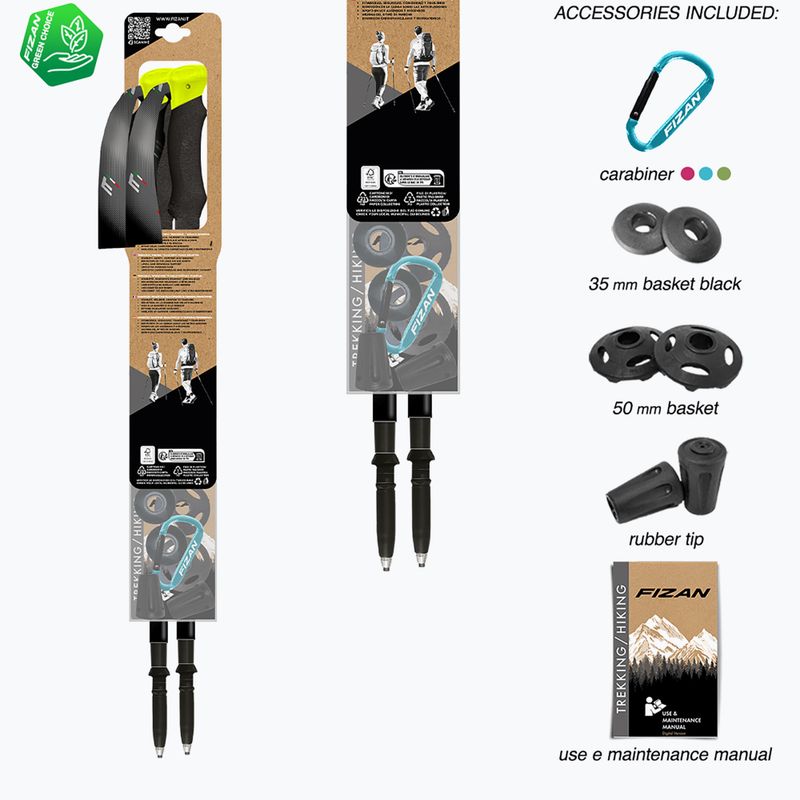 Poles Fizan Compact Pro yellow 7