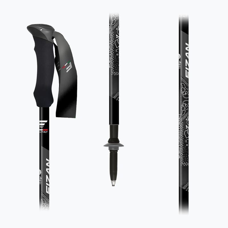 Trekking poles  Fizan Compact MS black 5
