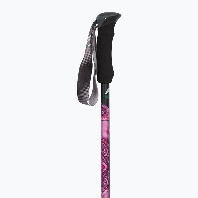 Trekking poles Fizan Compact MS magenta 2