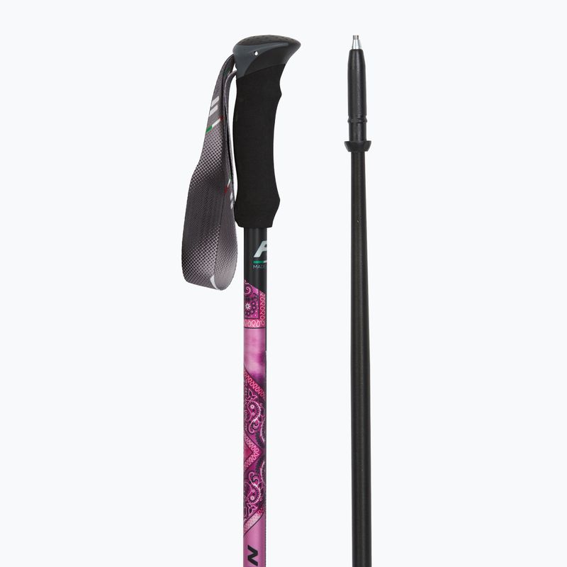 Trekking poles Fizan Compact MS magenta 3