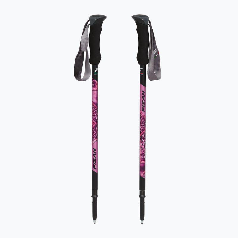 Trekking poles Fizan Compact MS magenta 5