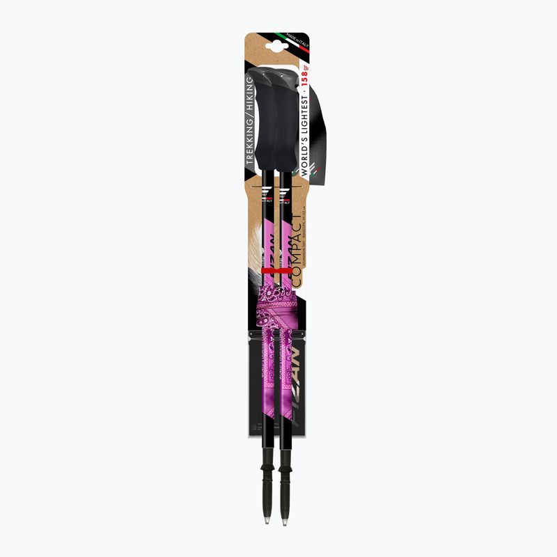 Trekking poles  Fizan Compact MS magenta 3
