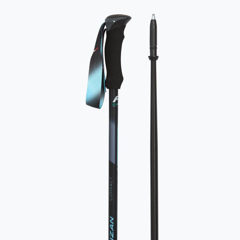 Trekking poles Fizan Compact Tech light blue 3