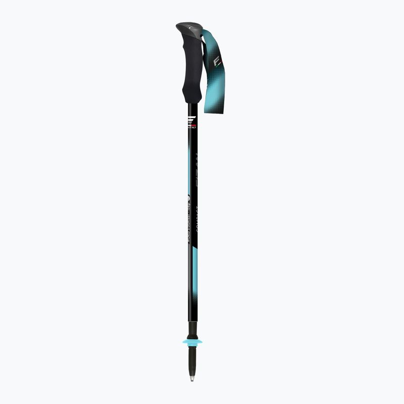 Trekking poles  Fizan Compact Tech light blue 2