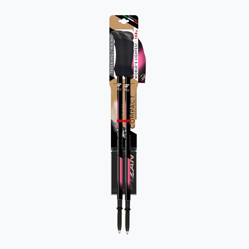 Trekking poles  Fizan Compact Tech pink 3