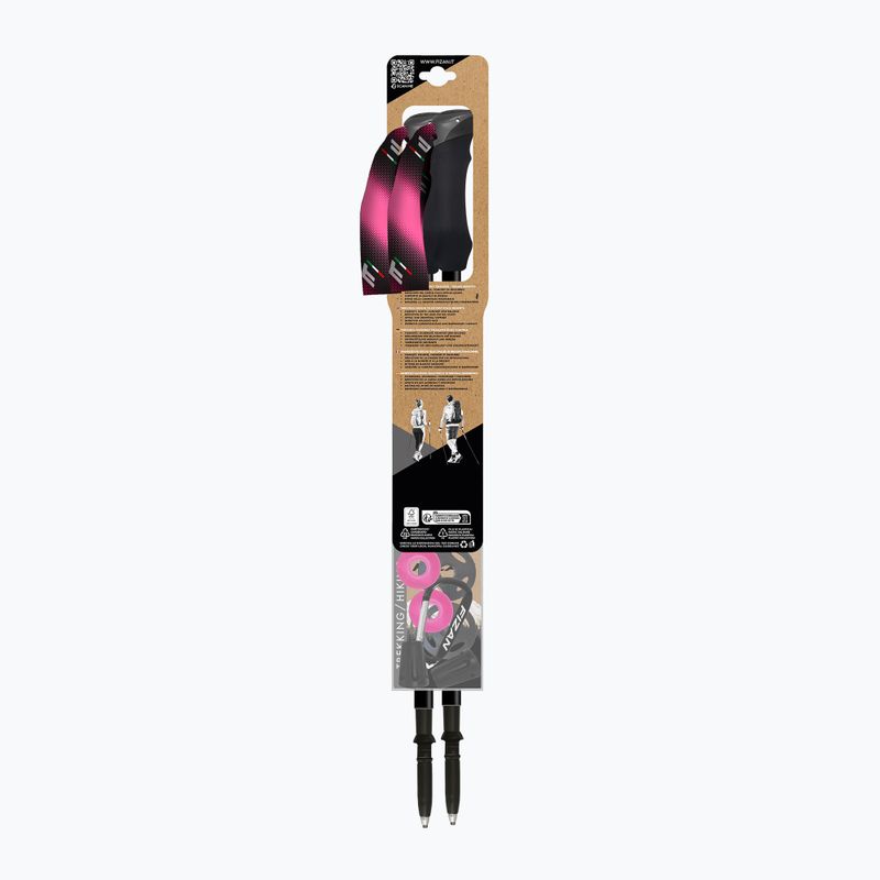 Trekking poles  Fizan Compact Tech pink 4