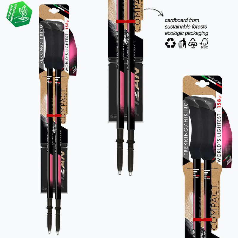 Trekking poles  Fizan Compact Tech pink 6