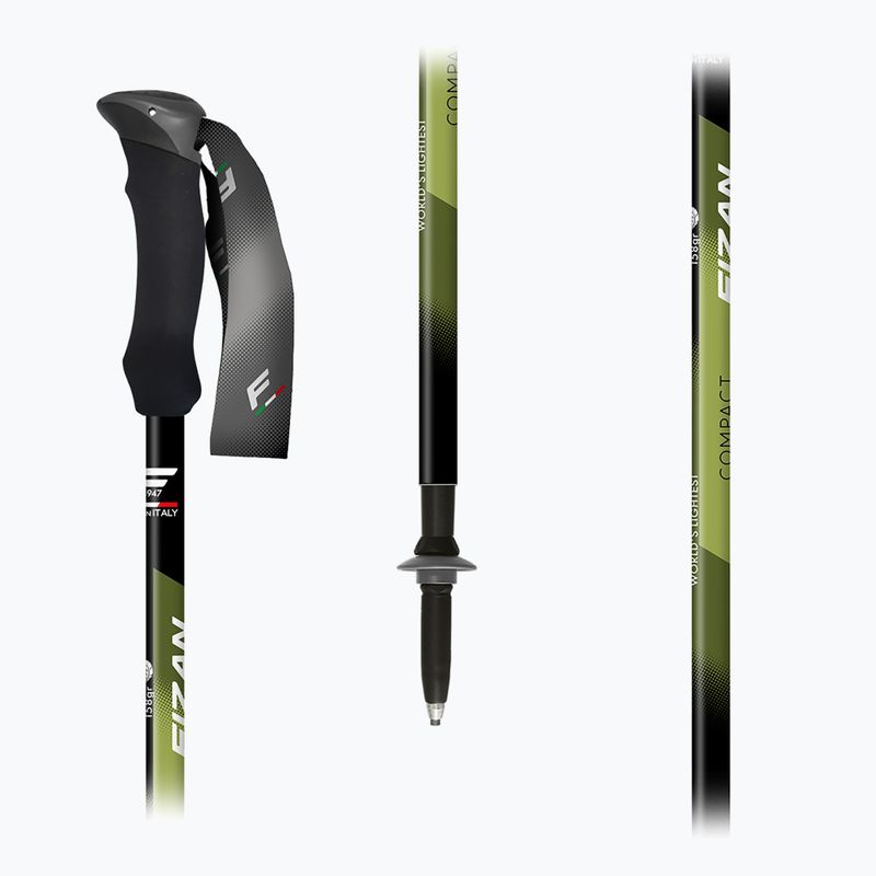 Trekking poles  Fizan Compact green 5