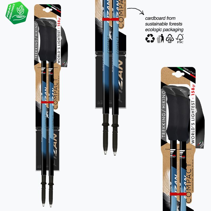 Trekking poles  Fizan Compact blue 6